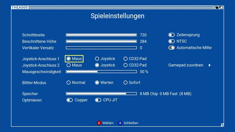The A500 Mini - Software