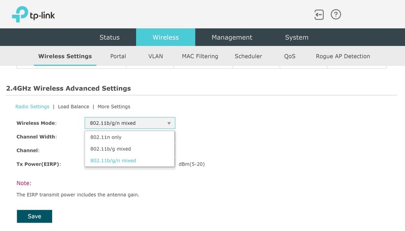 TP-Link EAP110 Outdoor N300 - Konfiguration