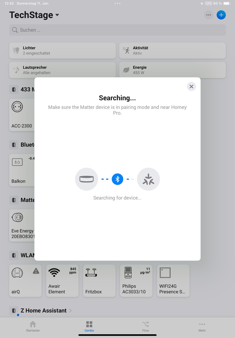 Homey Pro: Einfache Bedienung per App und Browser