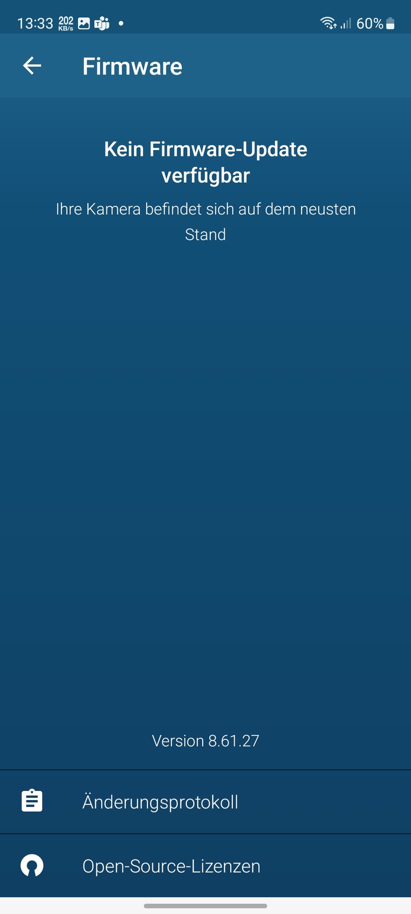 Bosch Eyes Innenkamera II: App, Einrichtung