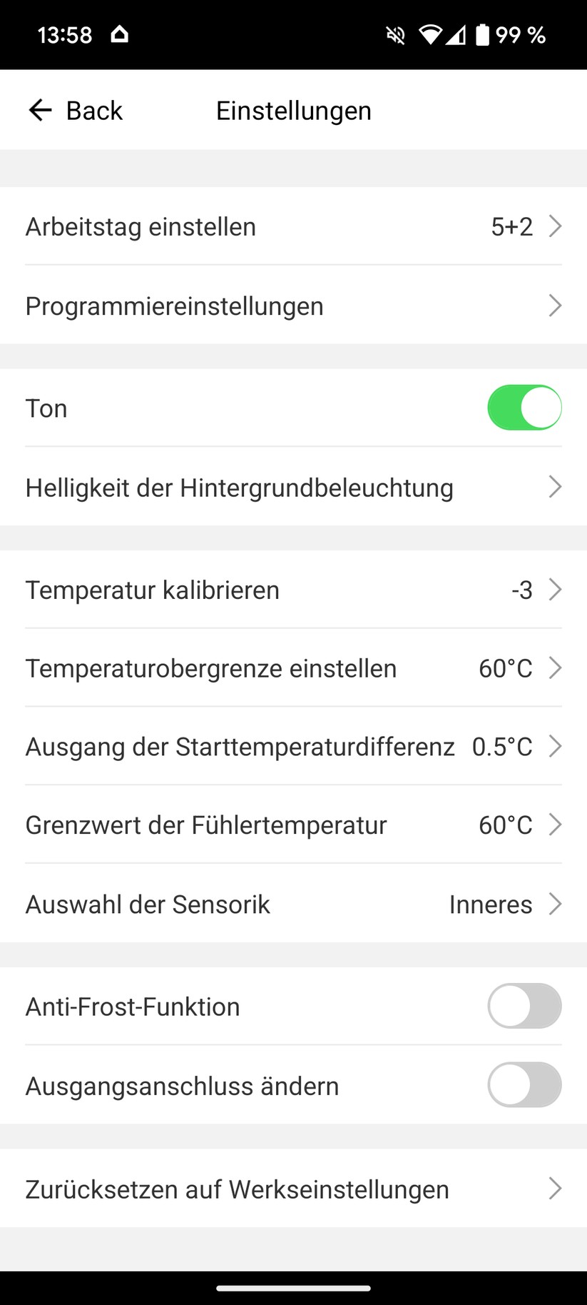 Avatto-Thermostat für Fußbodenheizungen: Steuerung mit Tuya-App