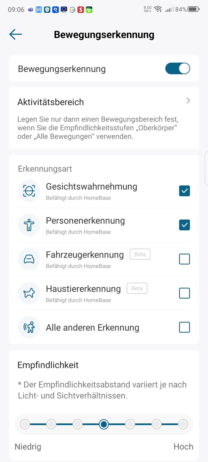 Eufy Video Doorbell E340: Konfiguration
