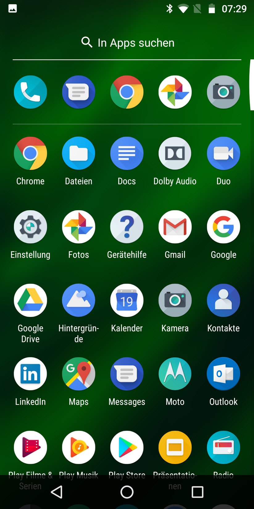 Hauptmenü