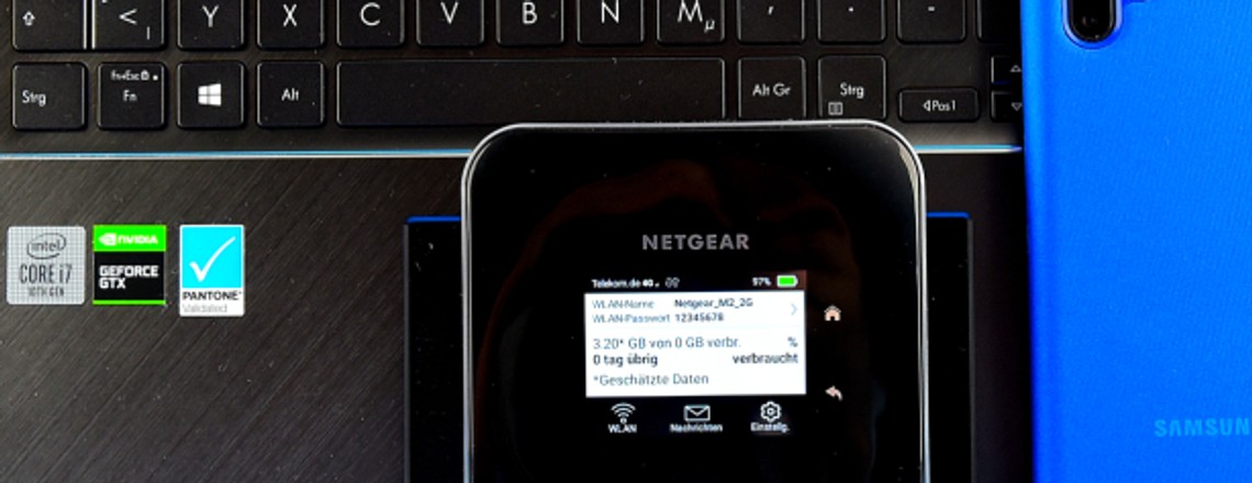 Netgear Nighthawk M2: LTE-Router mit Akku im Test