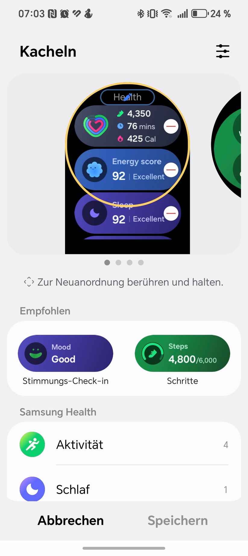 Samsung Galaxy Watch 8 Classic - Werable App