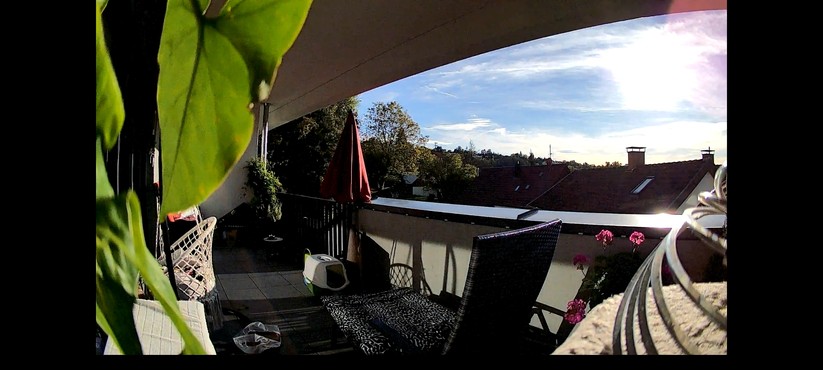 Baseus N1 Outdoor: Die Aufnahmen bei Tag gelingen der Überwachungskamera recht gut.