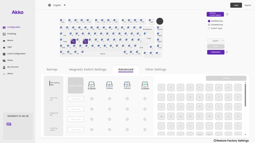 Akkogear Mod 007 HE Year of Dragon - Bilder App 
