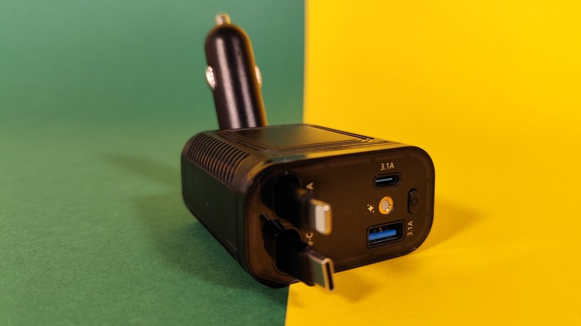 AmazeFan 4-in-1 USB-Ladegerät für den Zigarettenanzünder