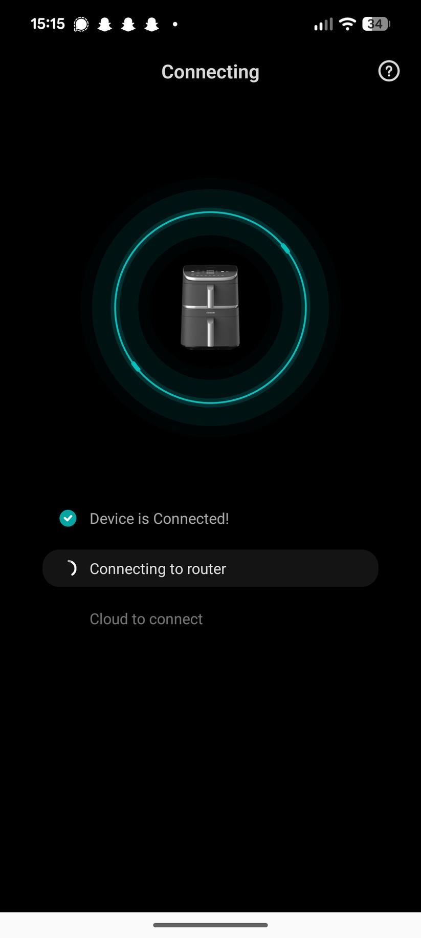 Cosori Turbo Tower Pro Smart – Einrichtung & App