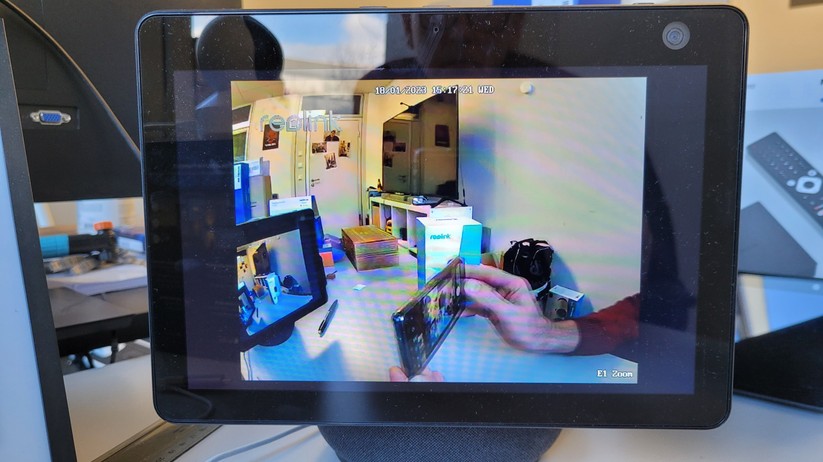 Reolink E1 Zoom: Ausgabe des Livestreams auf Amazon Echo Show stark verzögert.