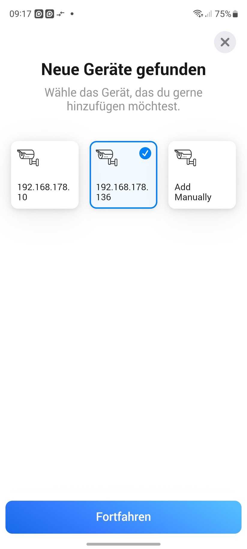 Reolink CX410: Integration in Homey Pro