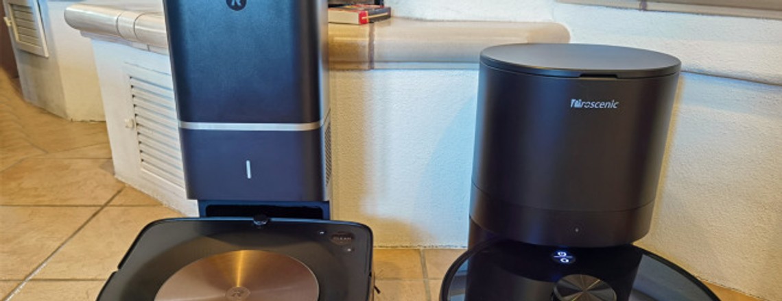 Roboter mit Absaugstation: Roomba S9+ vs. Proscenic M7 Pro