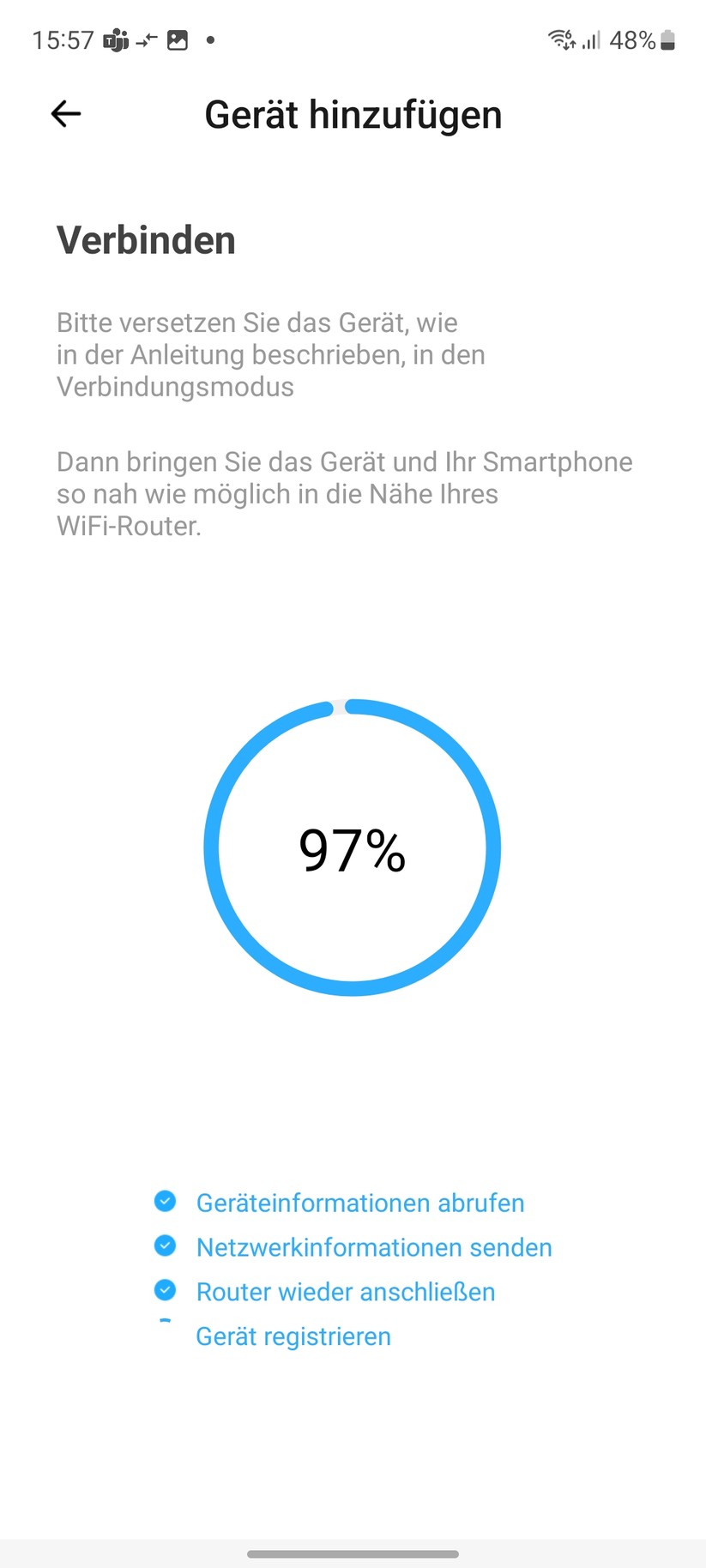 Sonoff Slim Cam: Einrichtung & Einstellungen