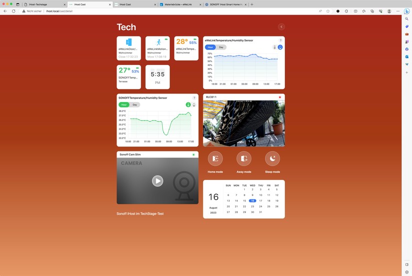 Smart-Home-Zentrale Sonoff iHost: Zigbee, Docker, Homebridge, Node-RED