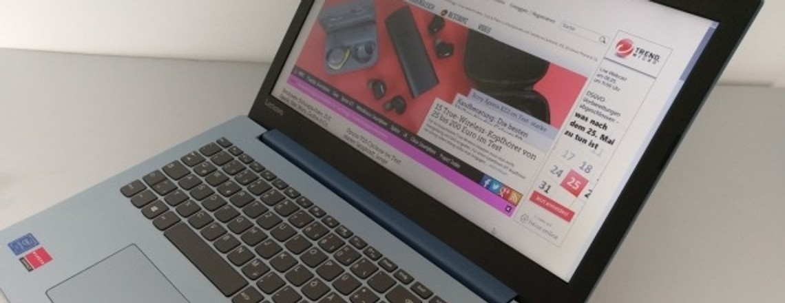 Lenovo Ideapad 320: günstiges Notebook mit dedizierter Grafik