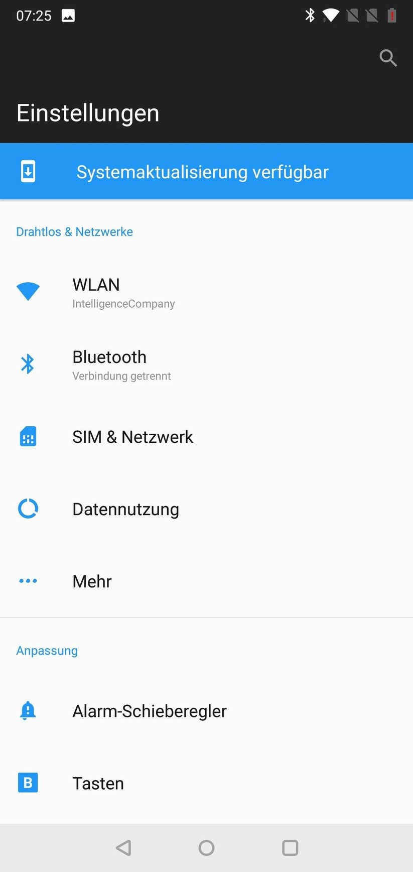 Einstellungen