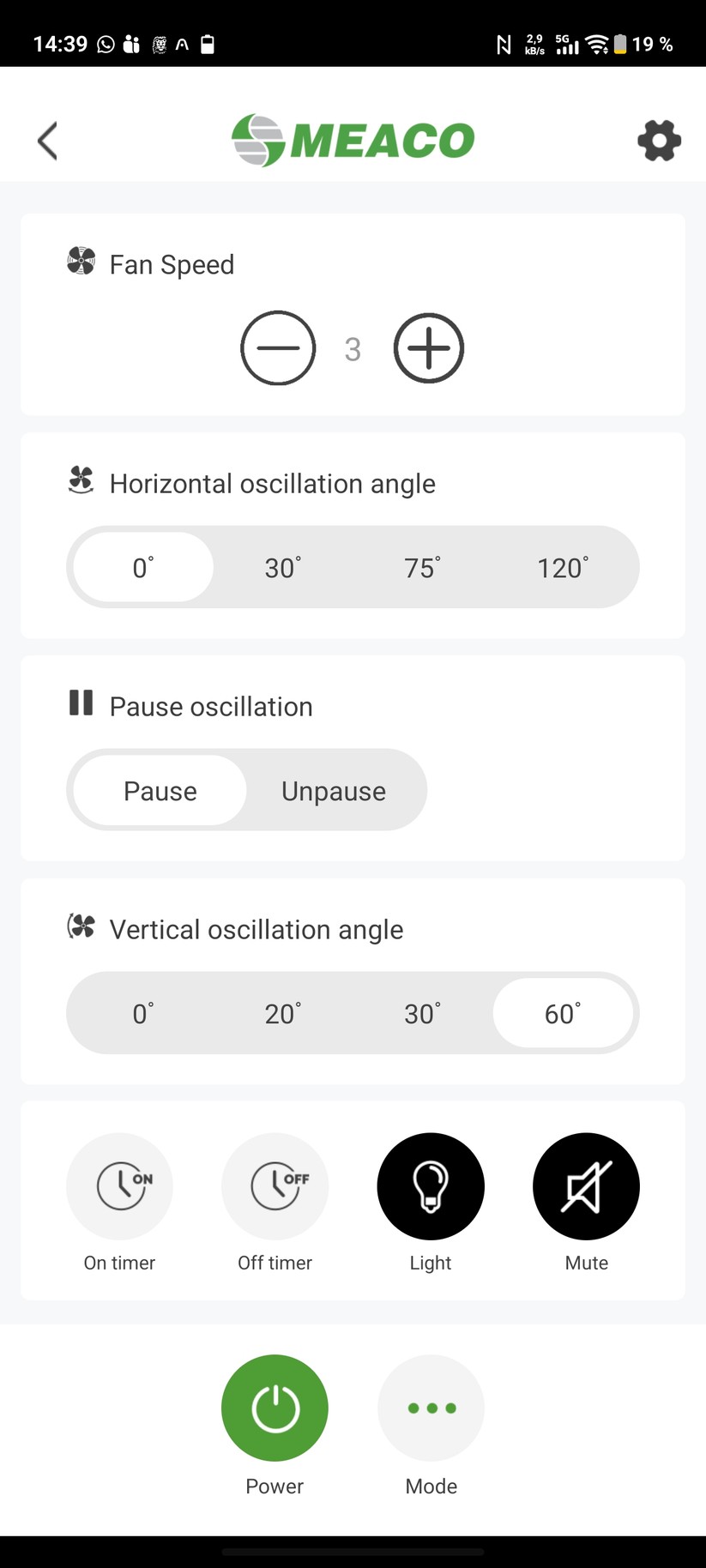 Meaco Sefte 10 Pro Screenshot