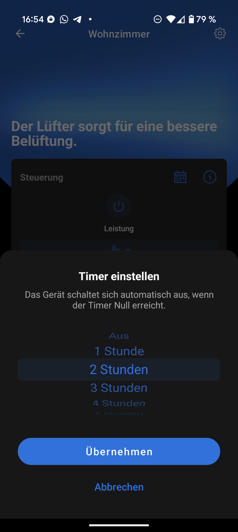 Philips CX3550/01 Standventilator Screenshot