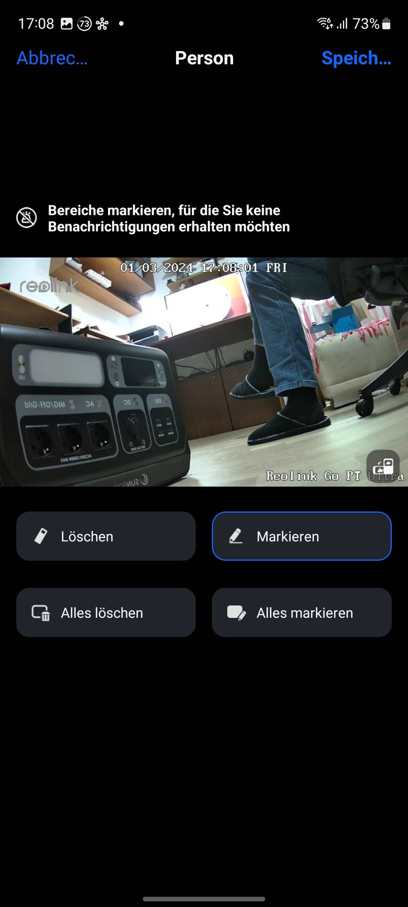 Reolink Go PT Ultra: Einrichtung und Einstellung mit mobiler App