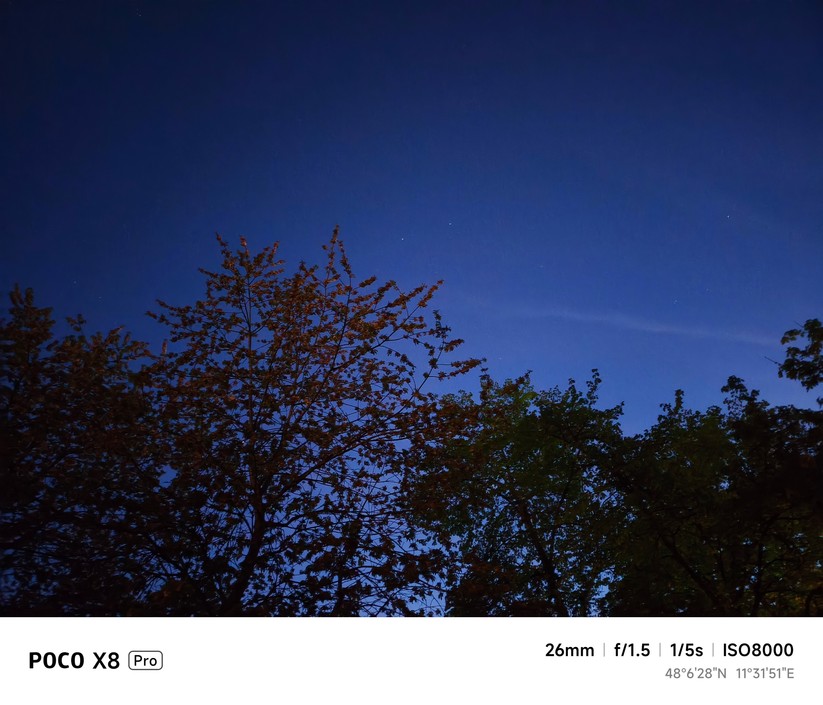 Xiaomi Poco X8 Pro – Originalaufnahmen