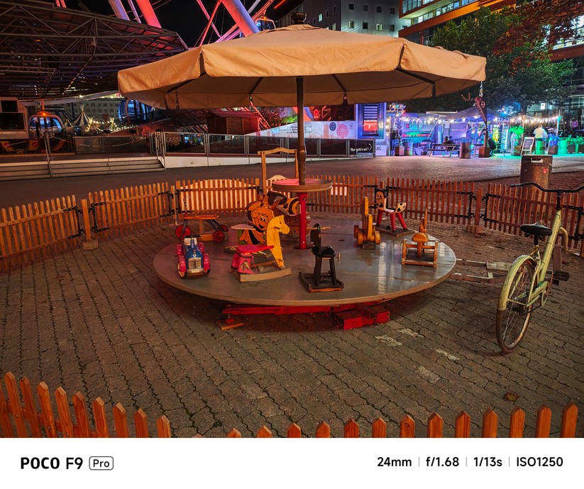 Xiaomi Poco F9 Pro: Hauptkamera bei Nacht