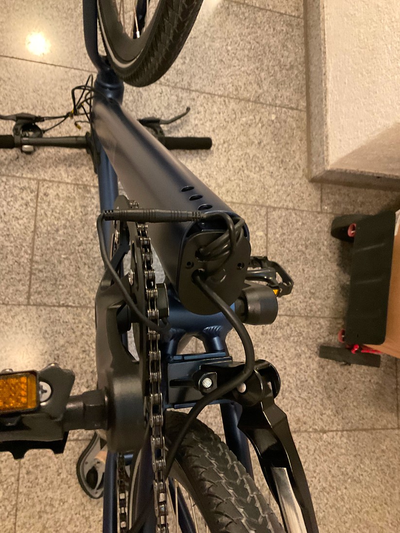 Accolmile E-Road: Klappern des Akkus beseitigen