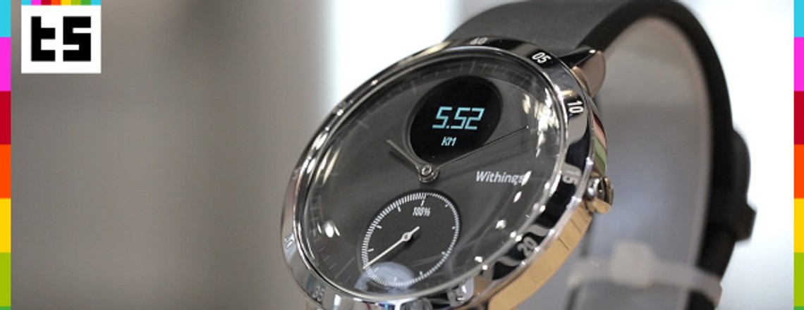 Withings Steel HR im Hands-on: Uhr mit Pulssensor & Display