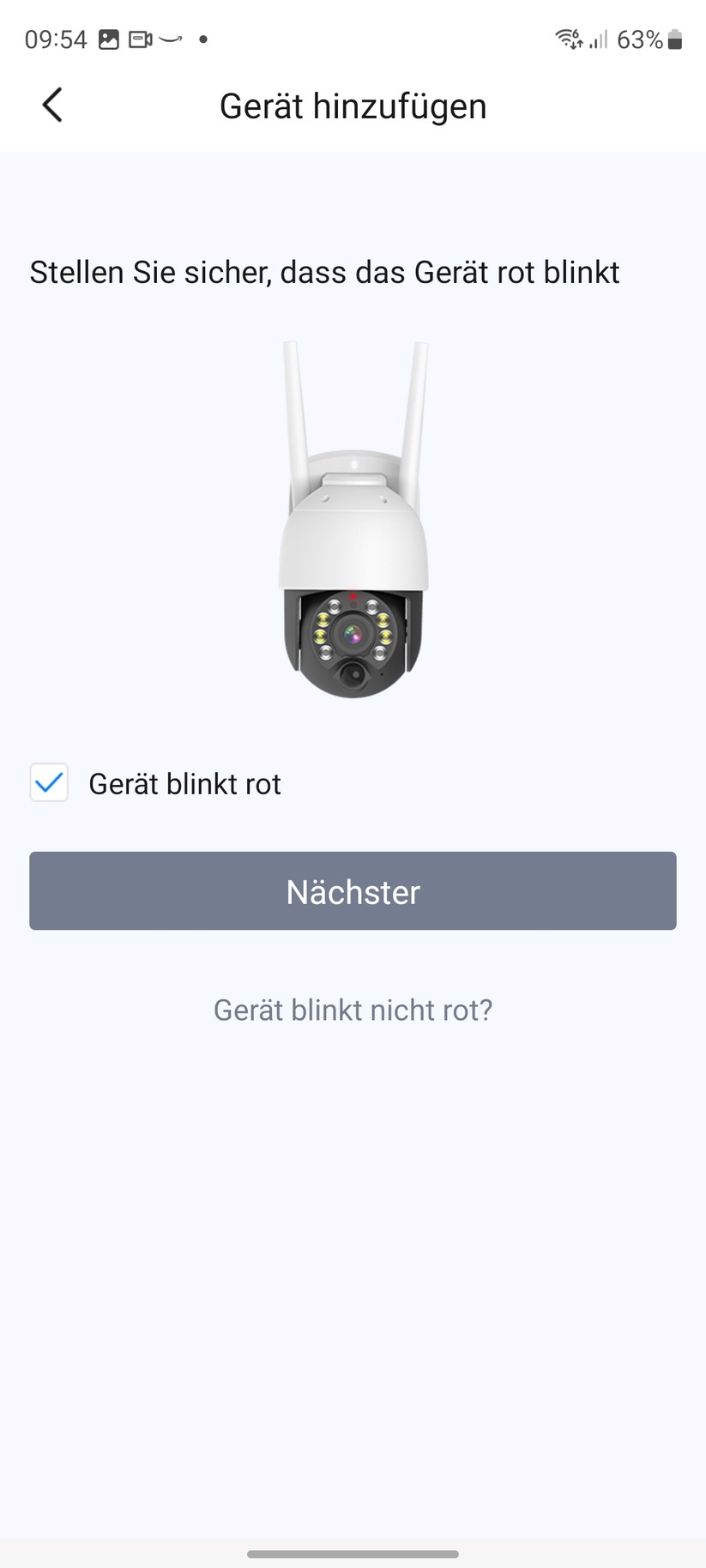Foscam B4: Inbetriebnahme mit App