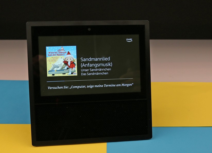 Hier spielt das Testgerät eine Titelmelodie ab – nicht aber das gewünschte Video.