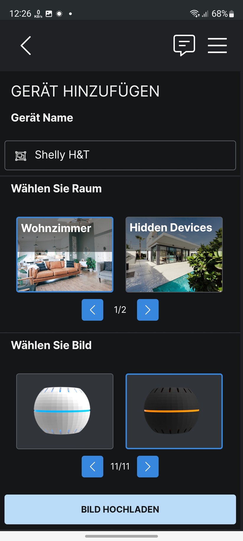 Shelly Cloud: Neues Gerät einrichten