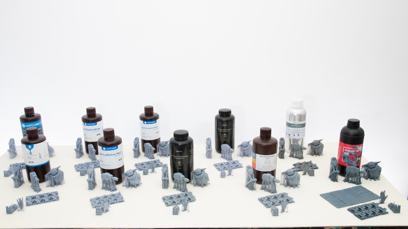 Resins für SLA-Drucker im Vergleich
