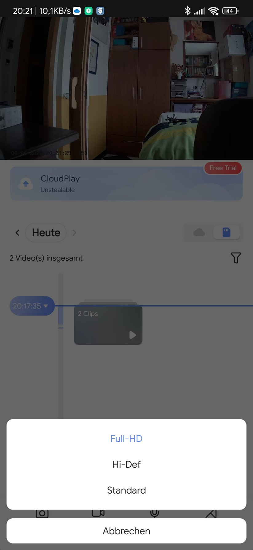 Ezviz BC2: App