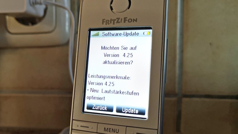 Das Aufspielen des Firmwareupdates klappt ohne zusätzlichen Computer. 