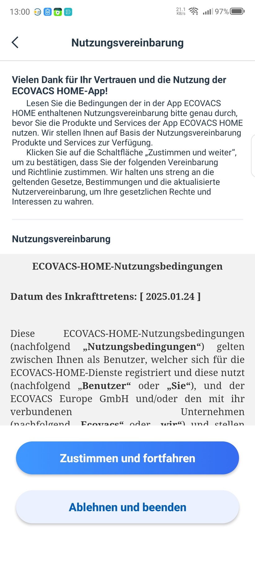  Inbetriebnahme