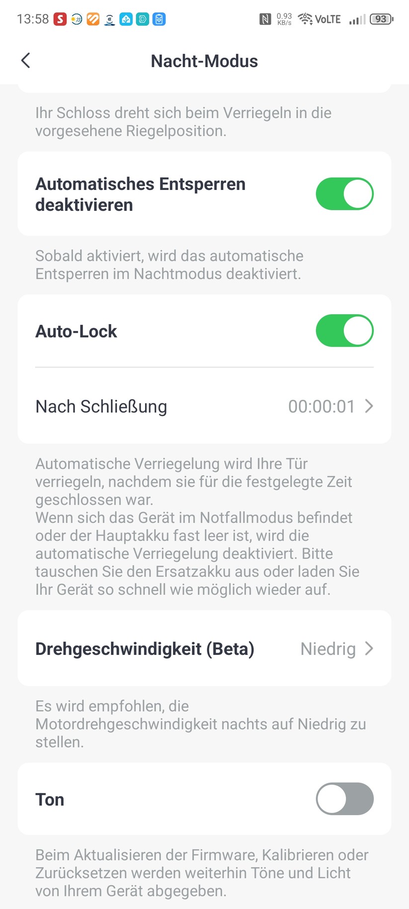 Switchbot Lock Ultra Vision Pro: Einrichtung und Steuerung erfolgen mit der Switchbot-App, für die man sich registrieren muss.