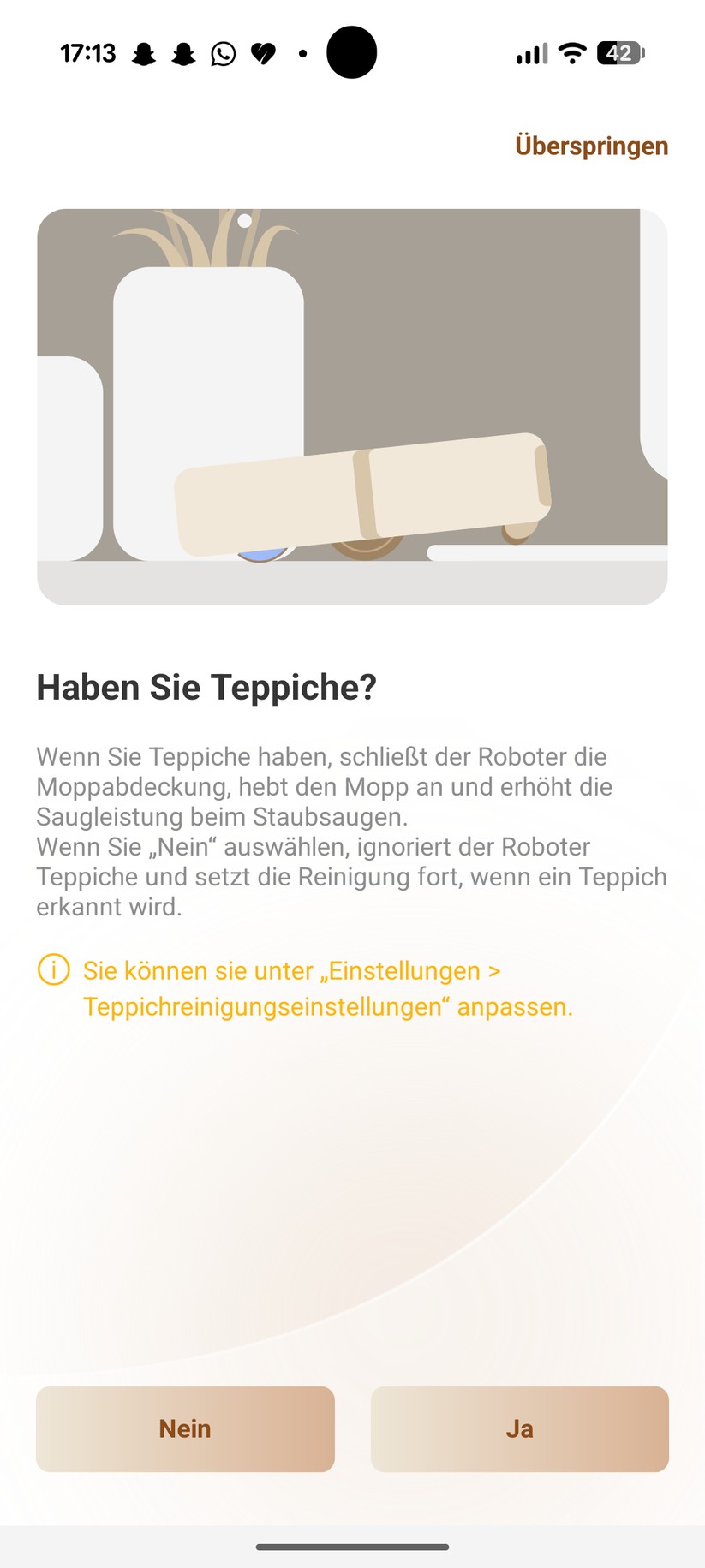 Mova Z70 Ultra Roller – App & Einrichtung