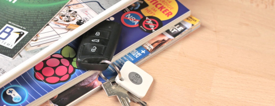 Tile Mate: flacher Bluetooth-Keyfinder im Test