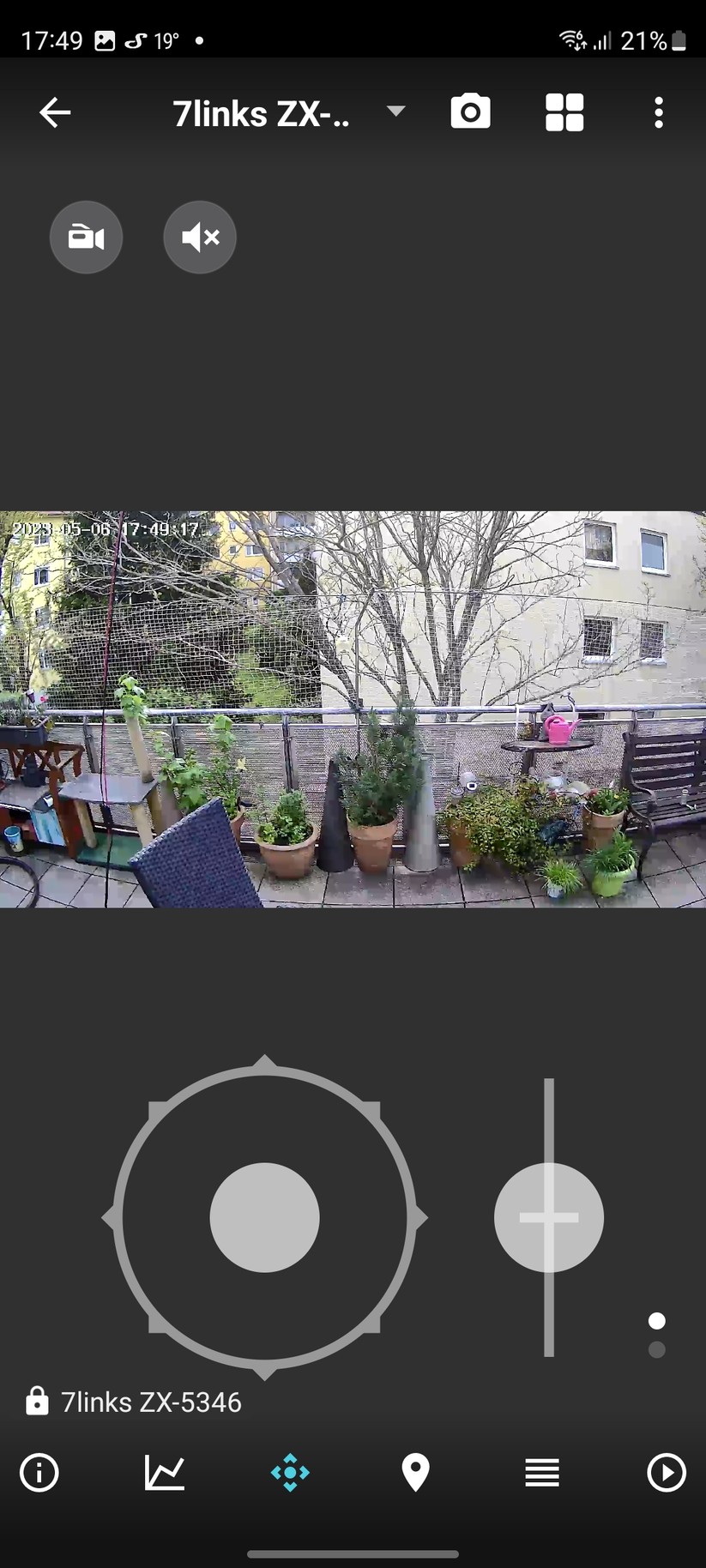 7Links IPC-740 (ZX-5346-675): Dank ONVIF-Kompatibilität können Anwender die Pearl-Überwachungskamera auch mit kompatibler Dritthersteller-Software steuern.