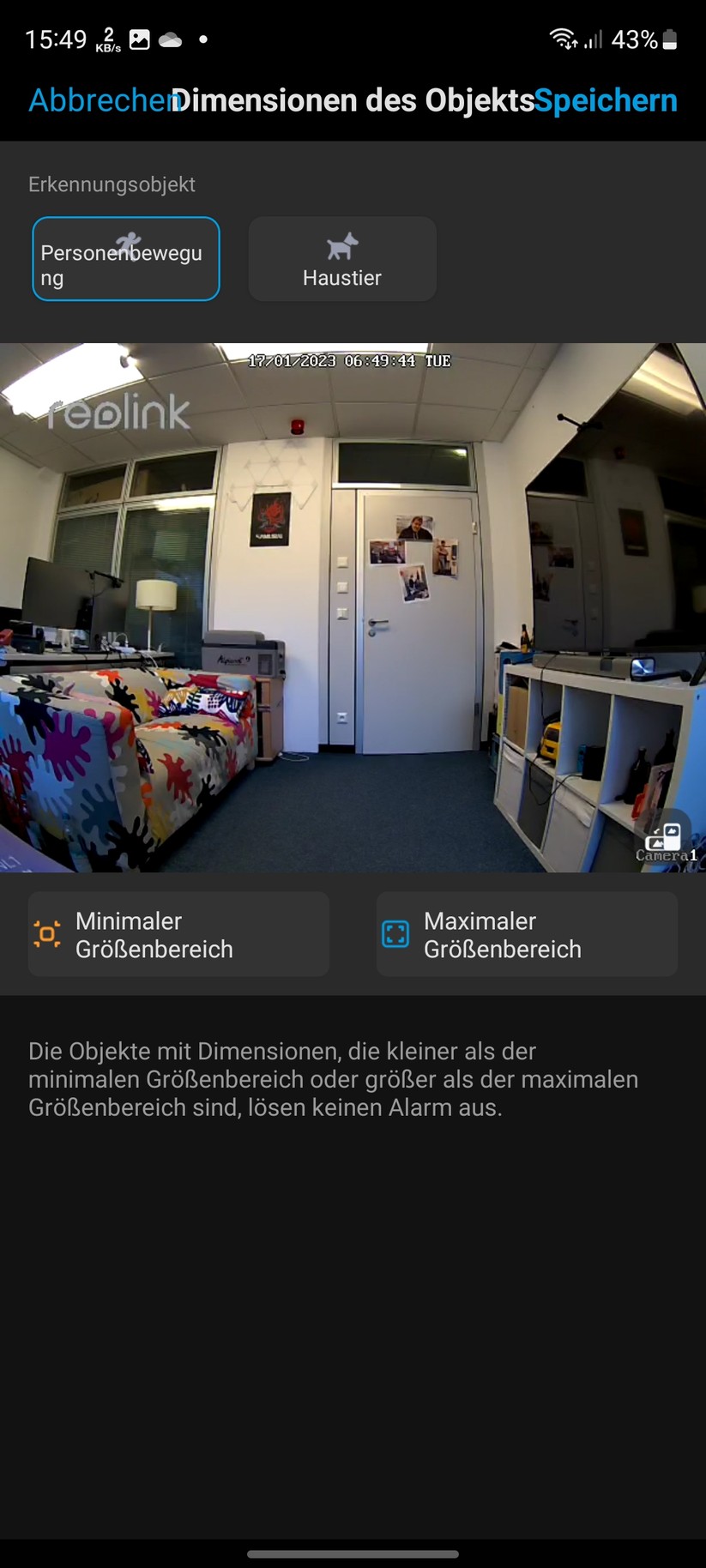 Reolink E1 Zoom: Einstellungen