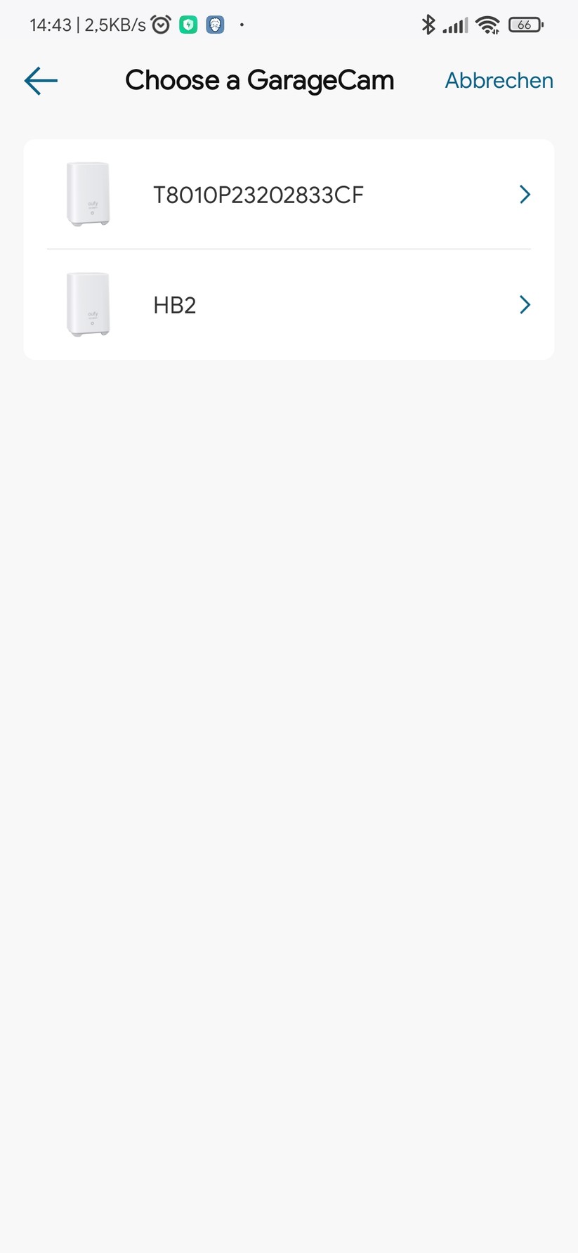 Eufy Video Doorbell Dual - App