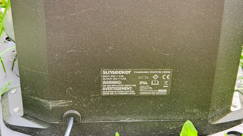 Sunseeker S4: LiDAR-Mähroboter für 1000 m², Hinterrad-Antrieb, 18 cm breites Schneidesystem,   4-Ah-Akku mit 3-A-Ladegerät
