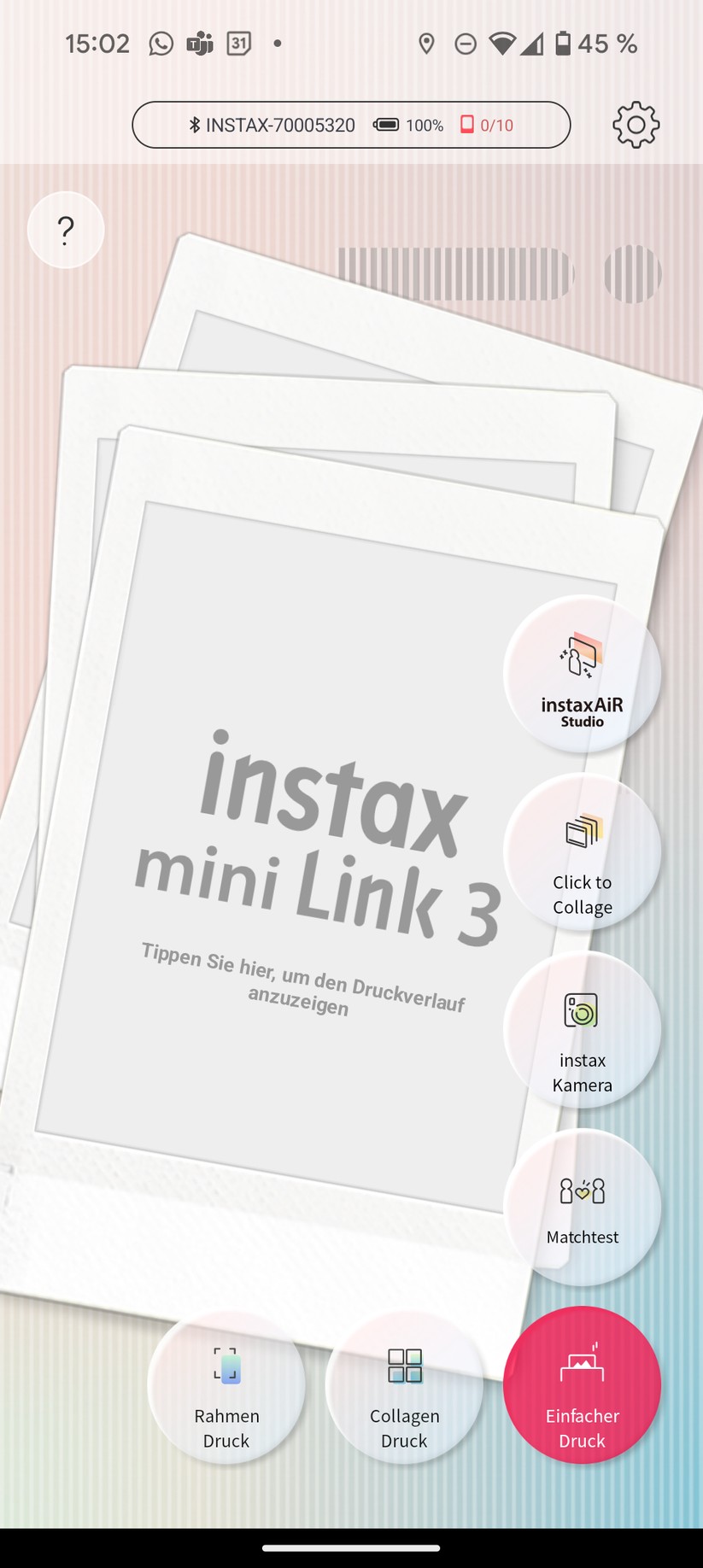 Instax Mini 3 Screenshot 