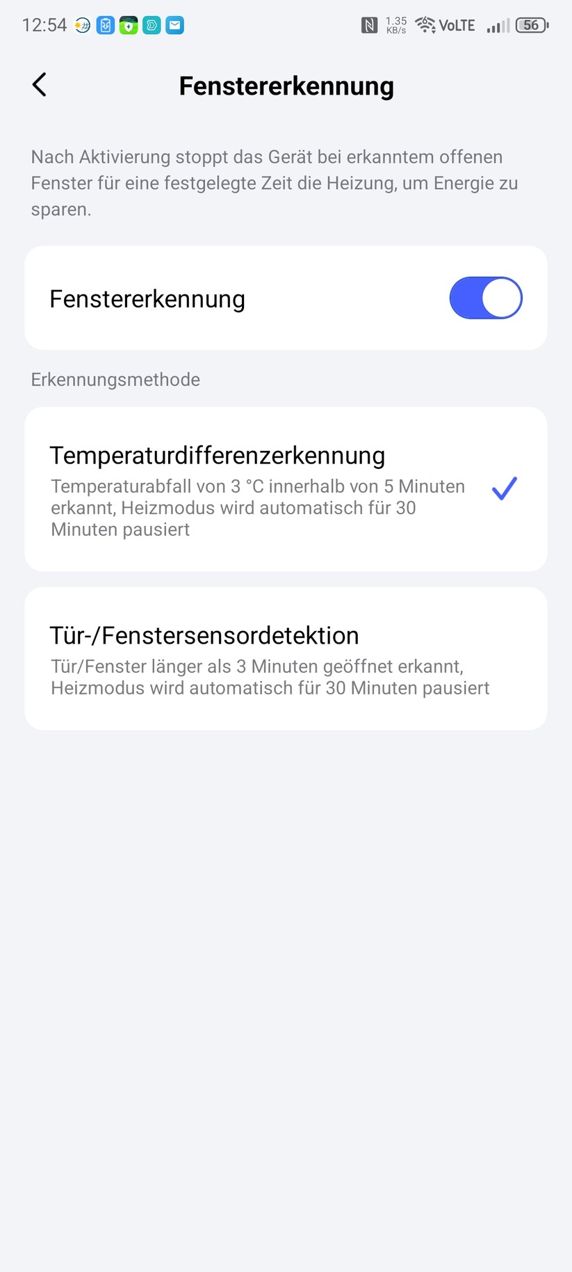 Einstellungen, Kalibrierung