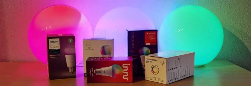 Smarte Zigbee-LED-RGBs 