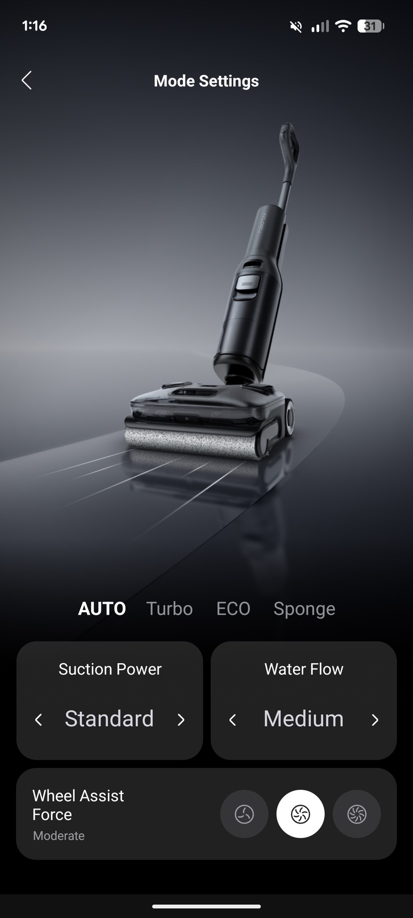 Roborock F25 Ace Pro - Bilder App 