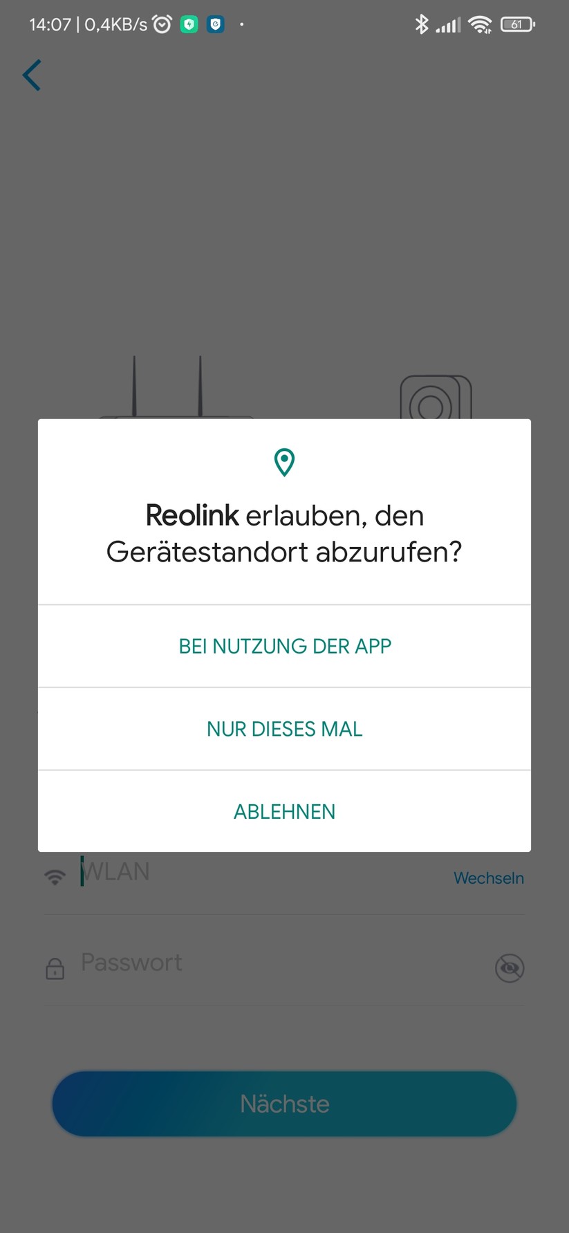 Einrichtung und Betrieb mit der App: Reolink PT 2K