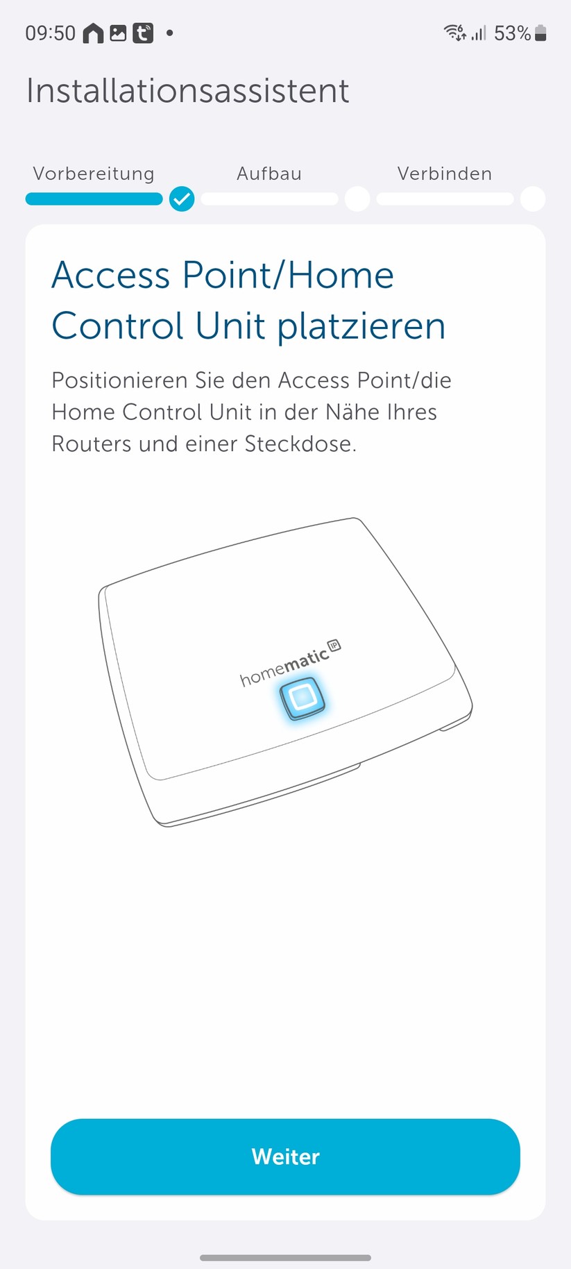 Homematic IP Home Control Access Point: Einrichtung