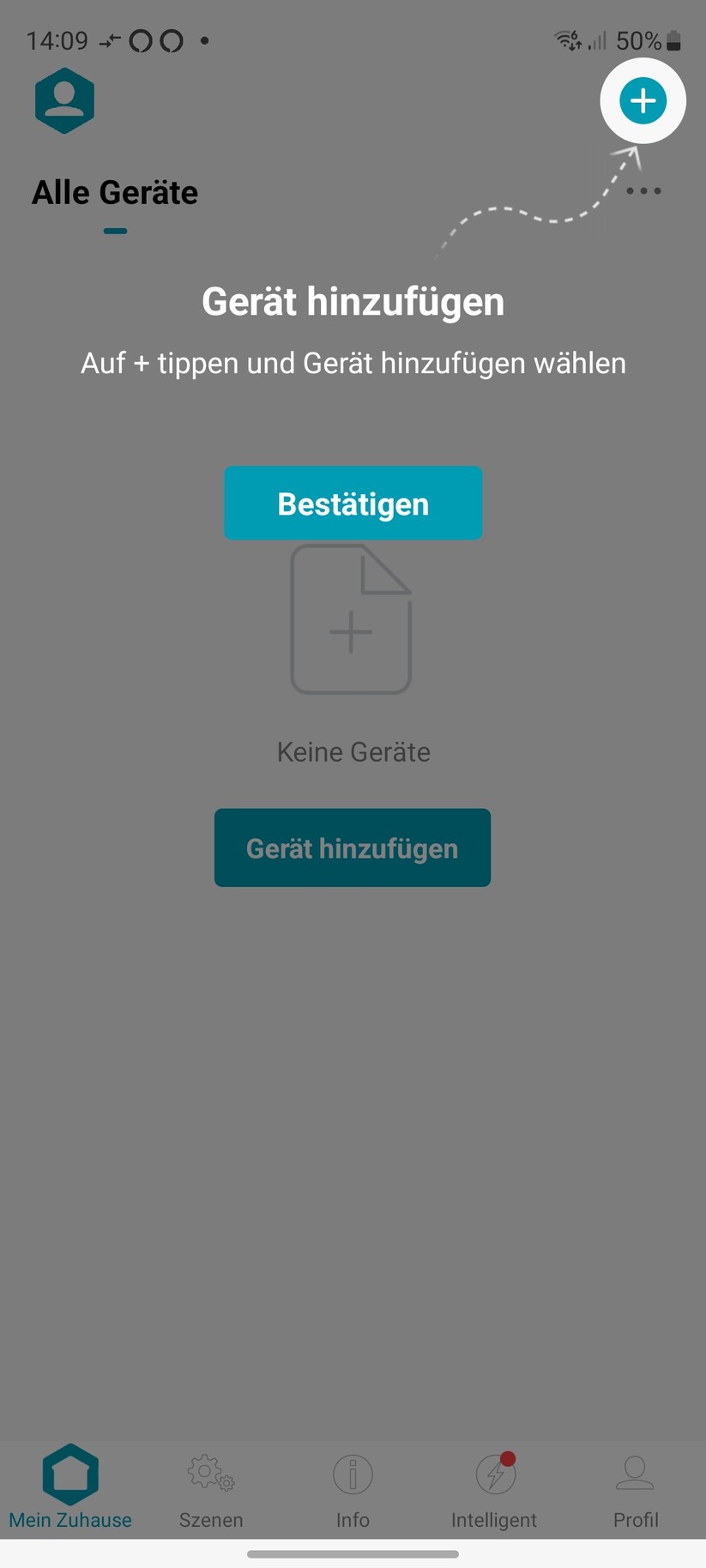 Inbetriebnahme mit Nedis-App. Alternativ lässt sich das Gerät auch mit der Tuya-App steuern. Damit ist auch eine Integration in Home Assistant möglich.