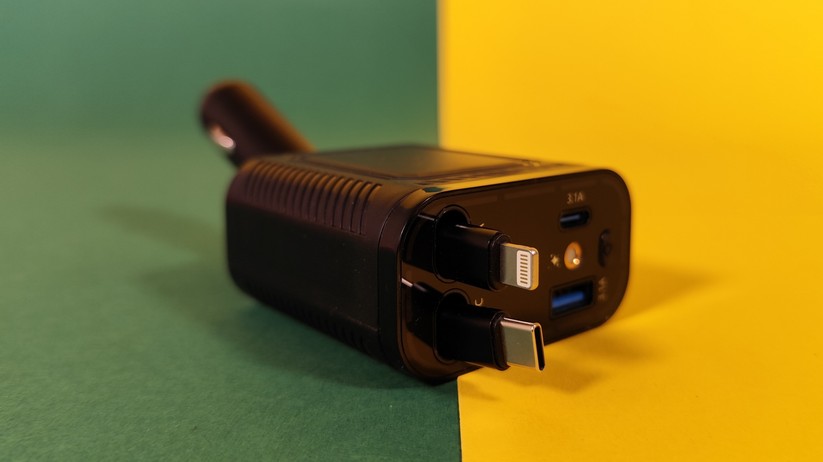 AmazeFan 4-in-1 USB-Ladegerät für den Zigarettenanzünder
