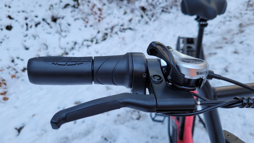  E-Bike mit Tiefeinstieg und Fat Tyres